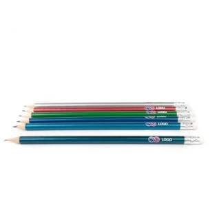 Nik blyertspenna - Blå