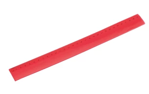 Flexibel linjal - Röd