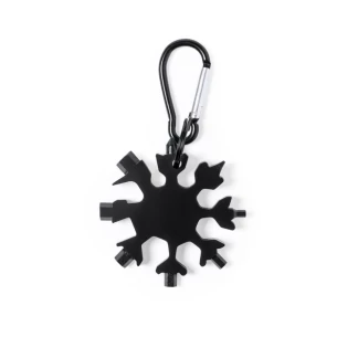 Multifunktionsverktyg, 17 funktioner, karbinhake - Svart