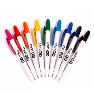 Fyllning Vit penna - Röd