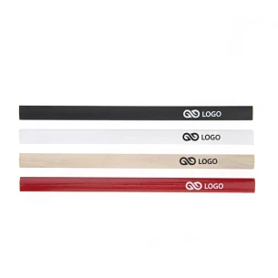 Logotyptryckt snickarpenna - Beige