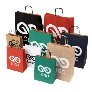 Presentförpackning A4 Färgväska - Grön