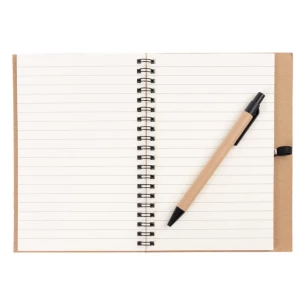 Eco3 anteckningsblock med penna - Orange