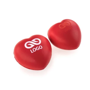 Antistress hjärta - röd