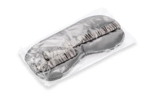 Ögonbindel för sovande VELURO - Grå