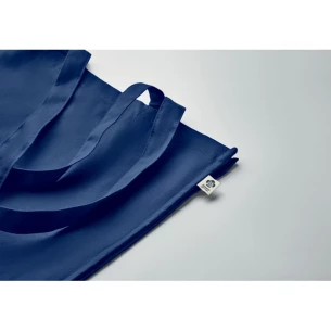 BENTE COLOUR väska i ekologisk bomull - blå