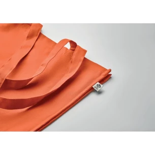 BENTE COLOUR väska i ekologisk bomull - orange
