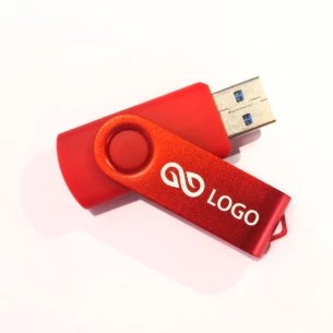 USB-minne Twister Color 3.0 64Gb - Röd