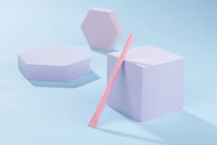 PINKO papperspenna - Rosa