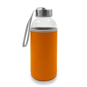 Glasflaska 420 ml Bob – orange
