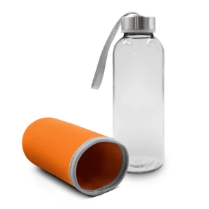 Glasflaska 420 ml Bob – orange