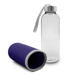 Glasflaska 420 ml Bob – lila