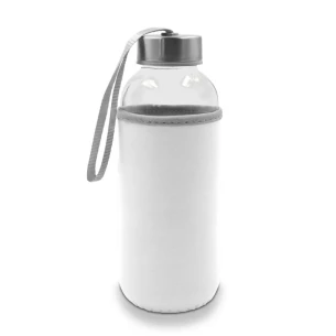 Glasflaska 420 ml Bob – vit