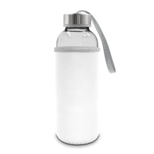 Glasflaska 420 ml Bob – vit