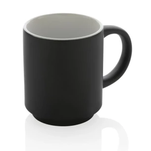 Echo-mugg i keramik – Svart