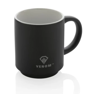 Echo-mugg i keramik – Svart