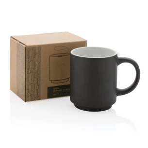 Echo-mugg i keramik – Svart