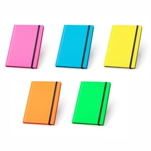Anteckningsbok Neon A5 – Rosa