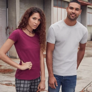 Ringspun Premium T-shirt - Blå