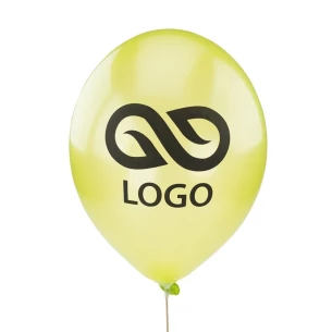 Metalliserad ballong 30cm - Ljusgrön