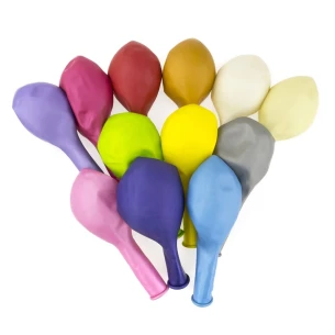 Metalliserad ballong 30cm - Lila