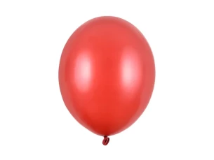 Metalliserad ballong 30cm - Röd