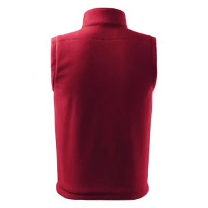 Unisex fleeceväst - Röd
