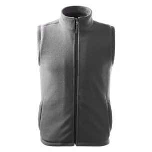 Unisex fleeceväst - Mörkgrå