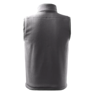 Unisex fleeceväst - Mörkgrå
