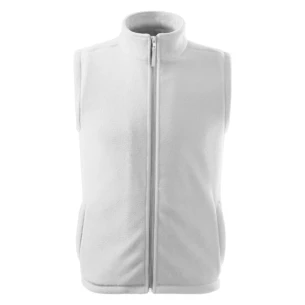 Unisex fleeceväst - Vit