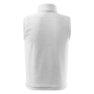 Unisex fleeceväst - Vit