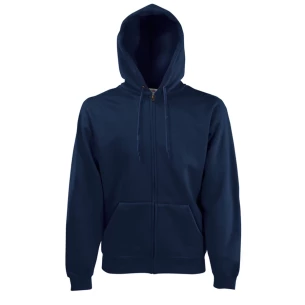 FOTL Sweatshirt med genomgående dragkedja och huva - Blå