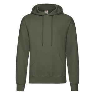 FOTL Sweatshirt med huva - Oliv