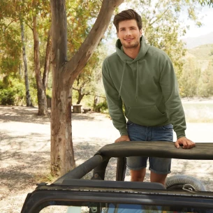 FOTL Sweatshirt med huva - Mörkgul