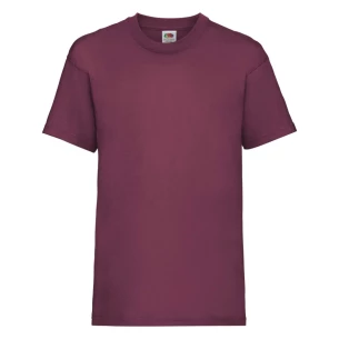 FOTL ValueWeight t-shirt för barn - Vinröd