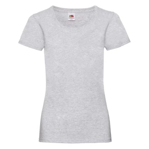 FOTL Lady-Fit ValueWeight T-shirt - Grå