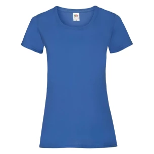 FOTL Lady-Fit ValueWeight T-shirt - Blå