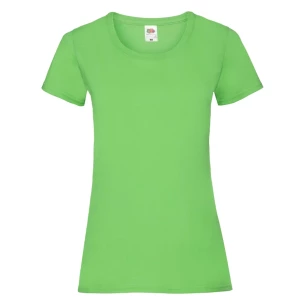 FOTL Lady-Fit ValueWeight T-shirt - Limegrön