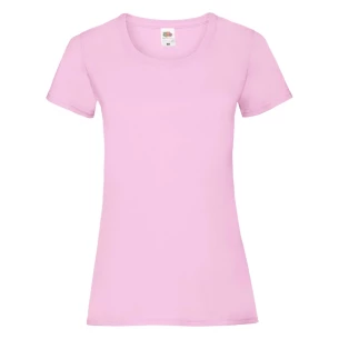 FOTL Lady-Fit ValueWeight T-shirt - Ljusrosa
