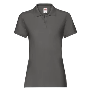 Fruit Of The Loom Premium pikétröja för damer - Graphite