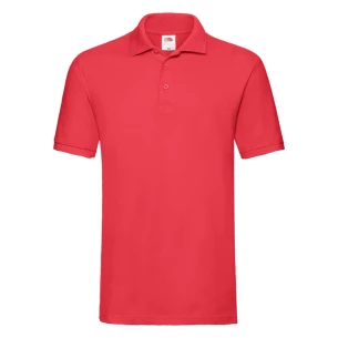Fruit Of The Loom Premium polotröja - Röd