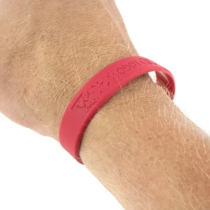 Dolores silikonarmband - Rosa