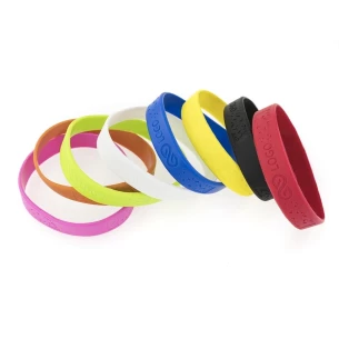 Dolores silikonarmband - Röd