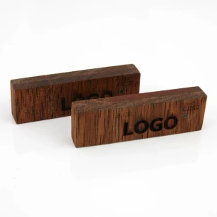Wood 32Gb Flash Drive - Brun