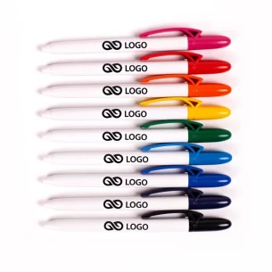 Fyllning Vit penna - Rosa